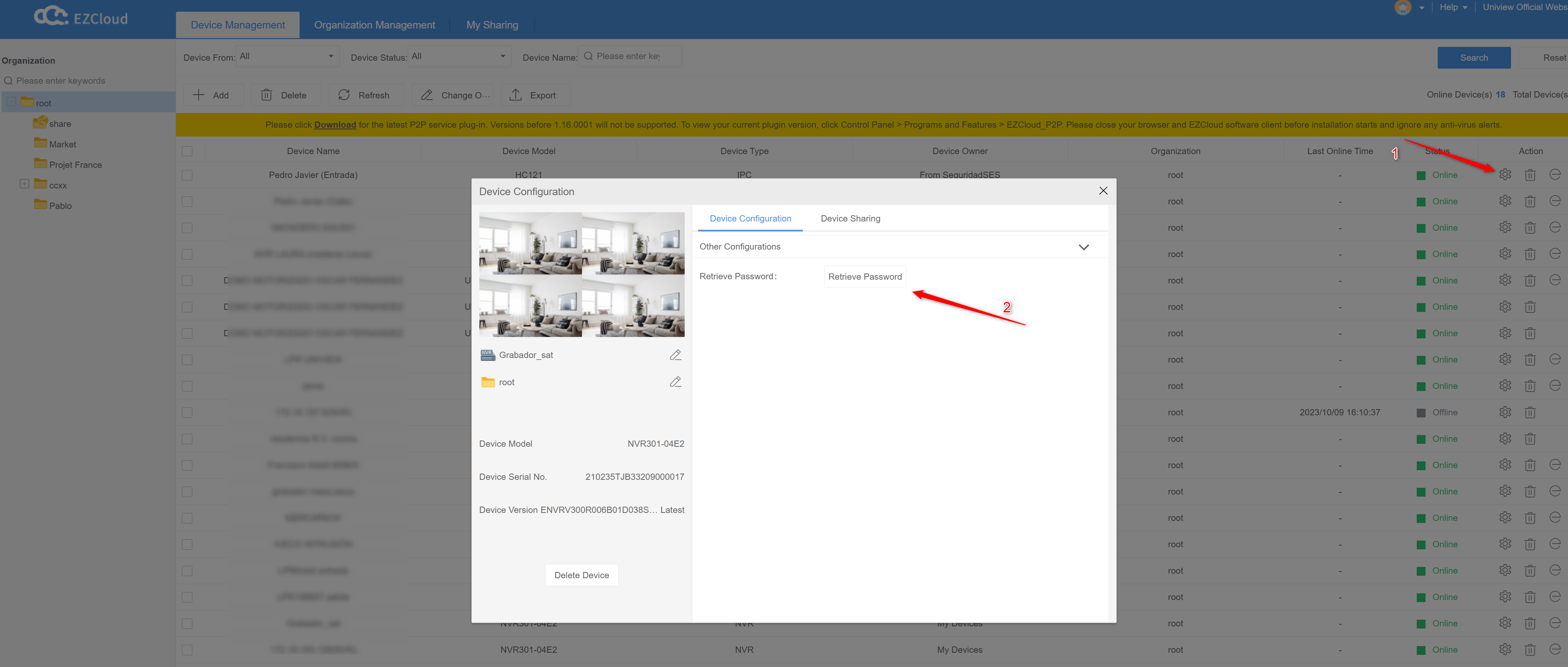Recuperar contraseña en dispositivo Uniview – Visiotech