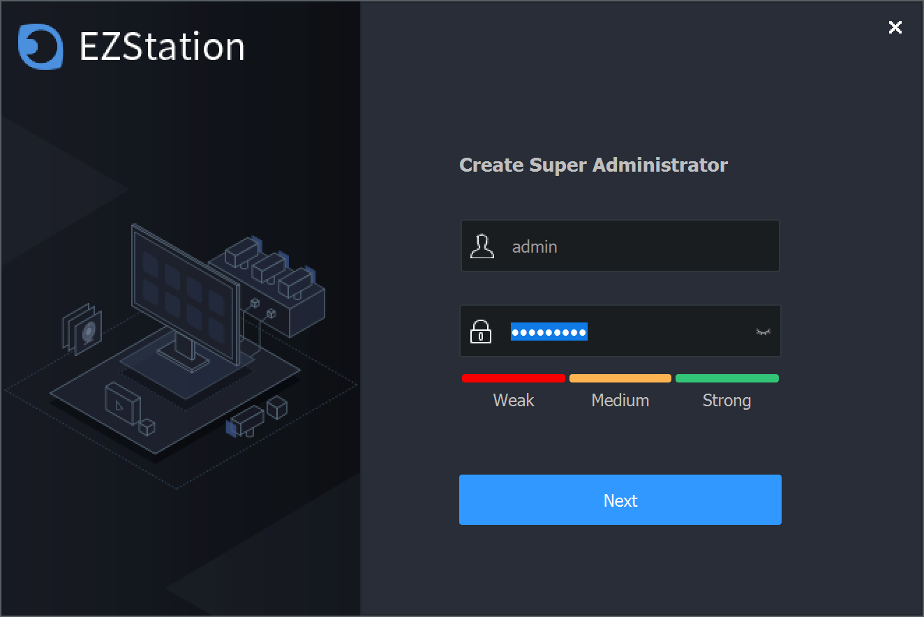 Volver a fábrica software EzStation 3.0 de Uniview Visiotech