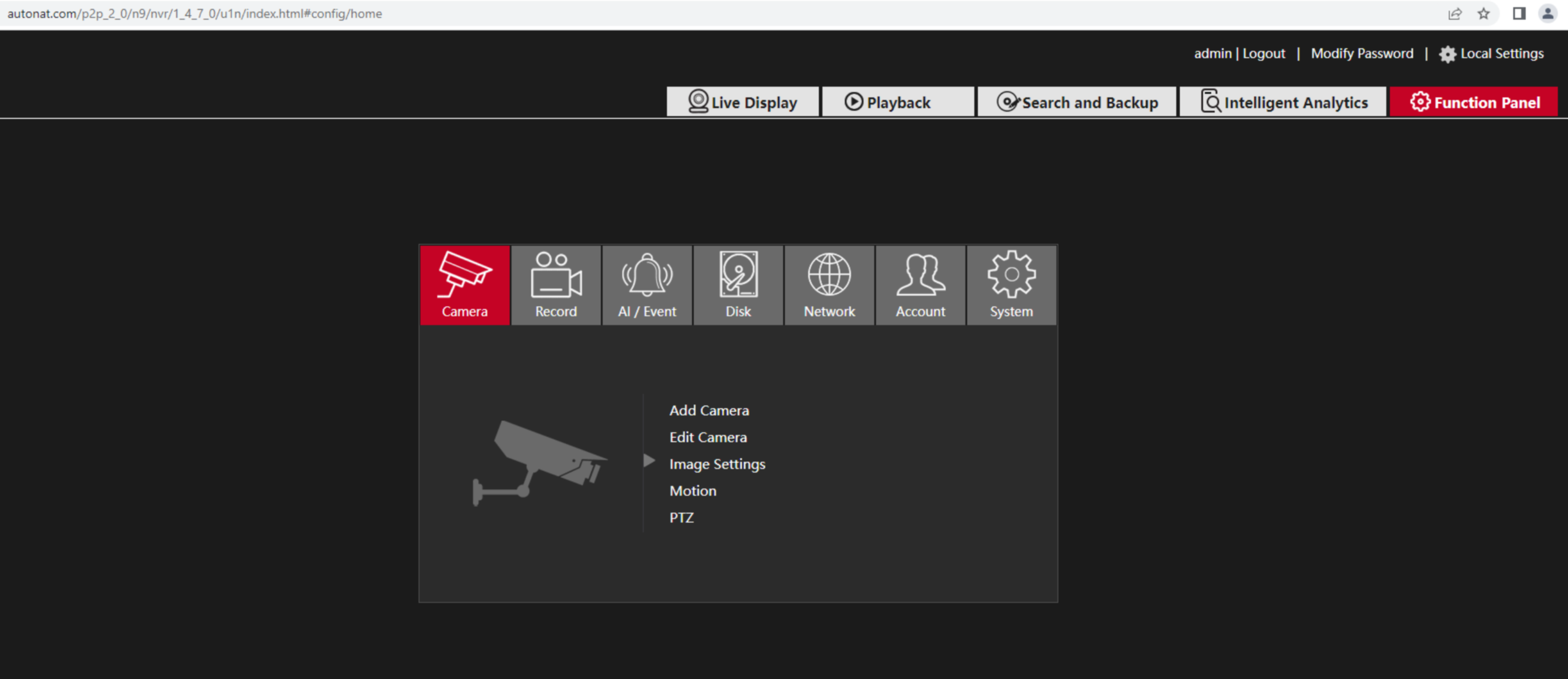 Acceso a grabador por web en remoto de Safire Smart