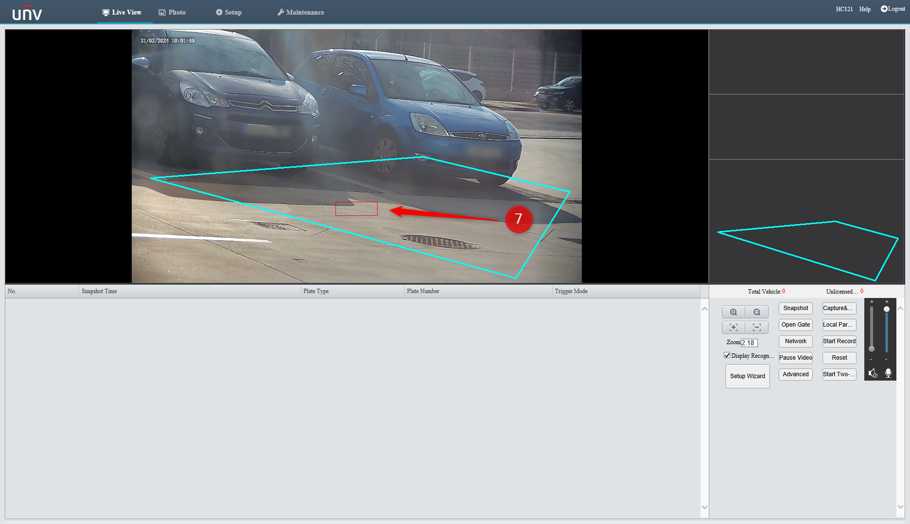Uniview LPR camera configuration – Visiotech