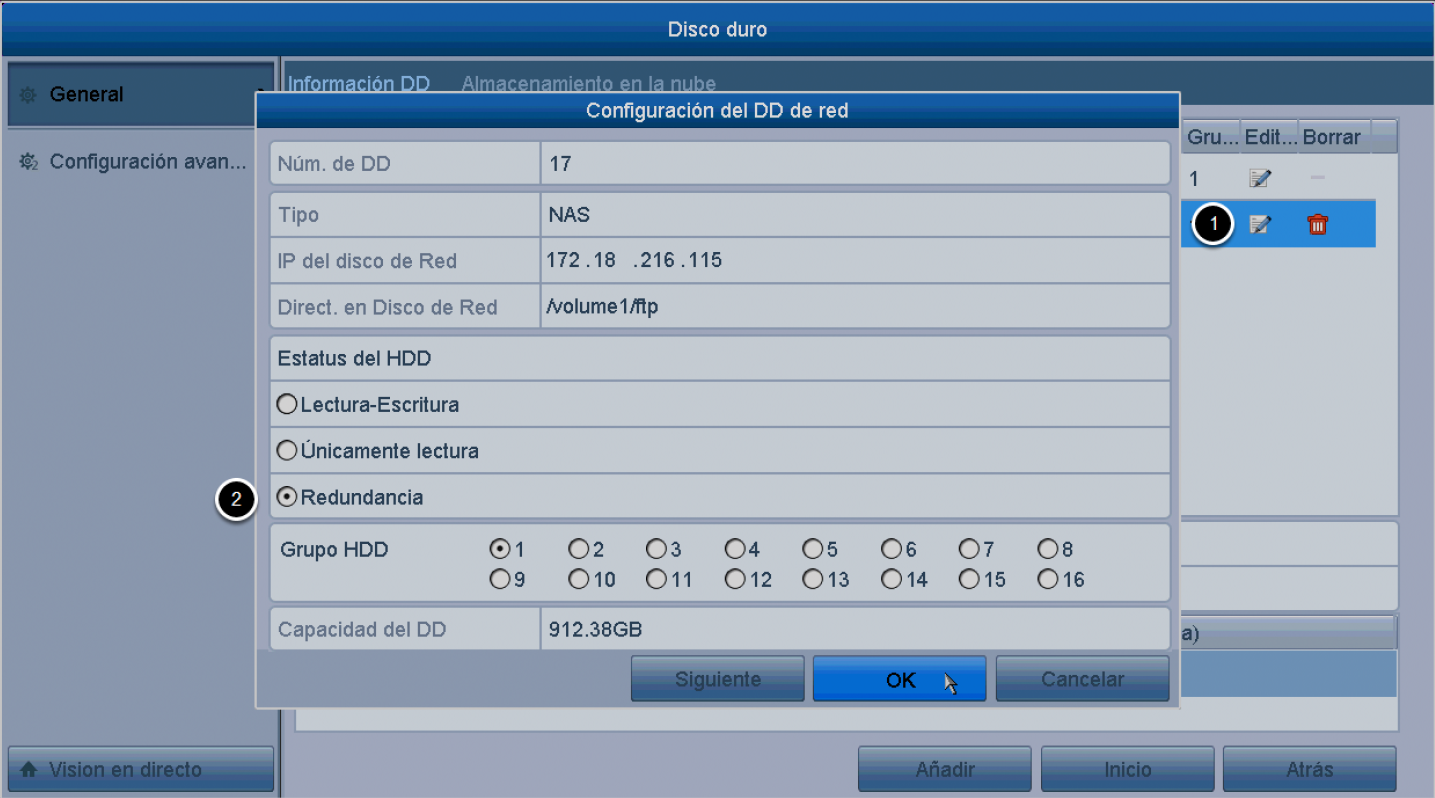 Detect configuration