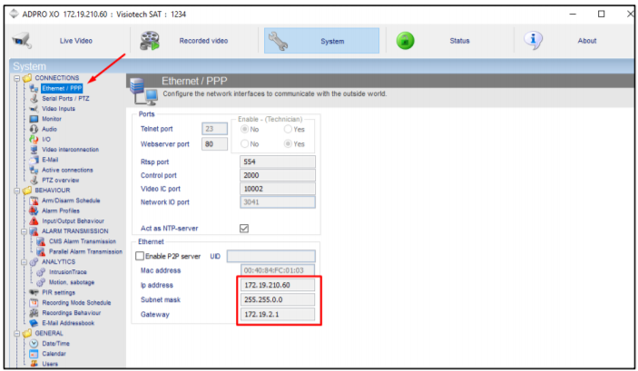 Activation of Xtralis system licenses with Xchanche2 – Visiotech