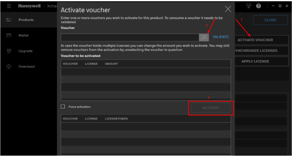 Activation of Xtralis system licenses with Xchanche2 – Visiotech